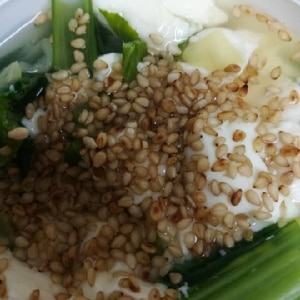 離乳食☆小松菜と豆腐の和え物